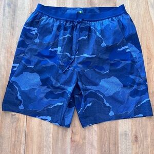 Navy Camo Men's Swim Board Shorts